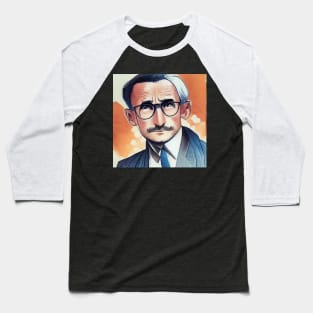 Friedrich A Hayek | Anime style portrait Baseball T-Shirt